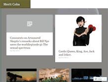 Tablet Screenshot of meritcoba.com